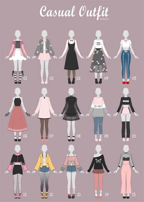 anime characters with simple outfits|More.